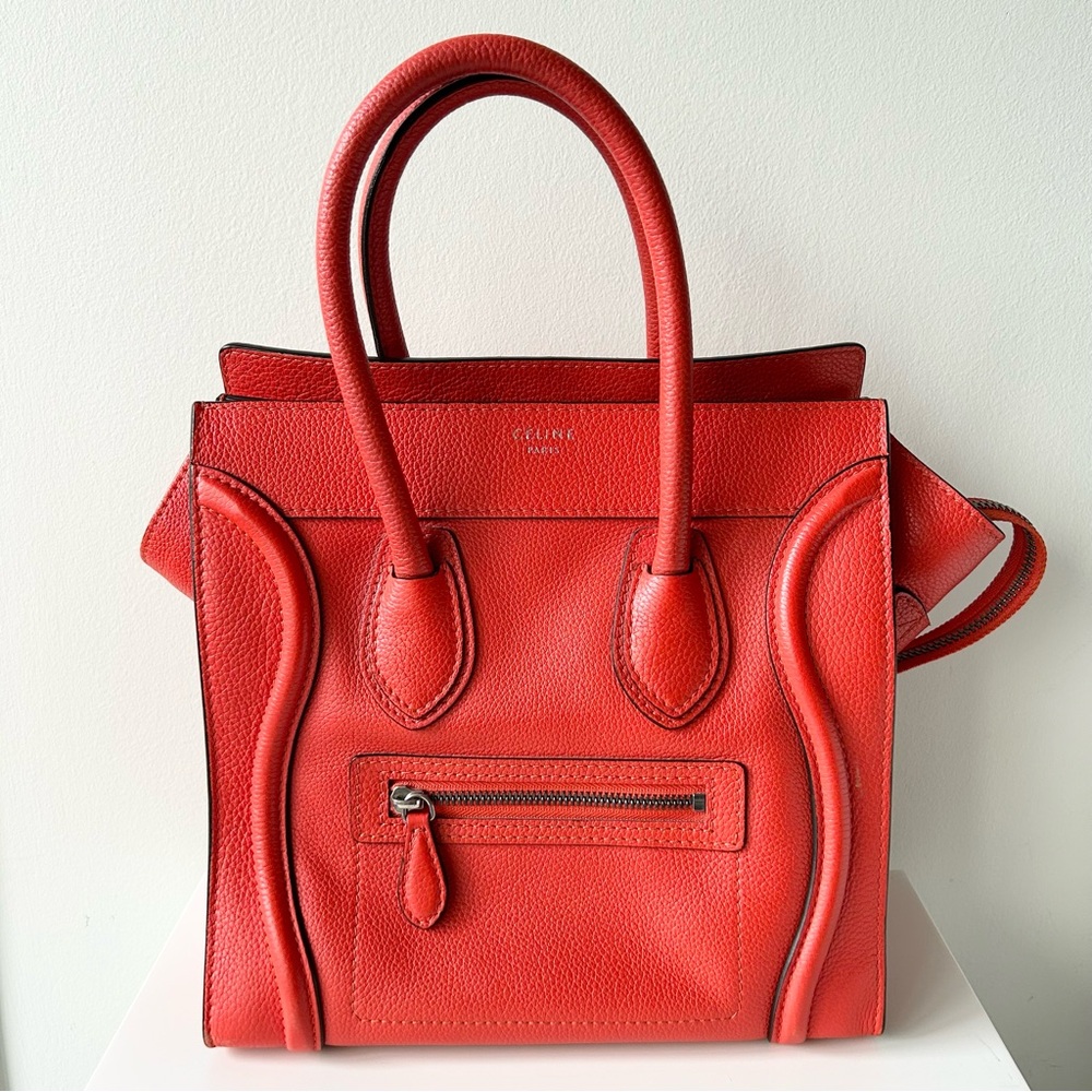Celine Micro Luggage Tote